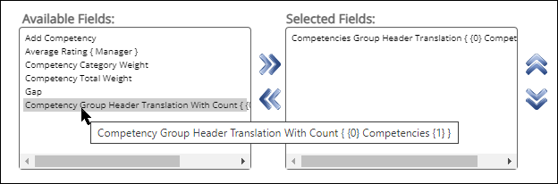 New Count Fields