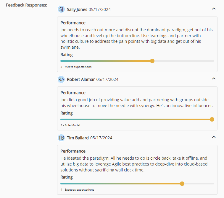 Feedback Response Form Field
