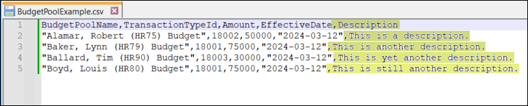 Data File